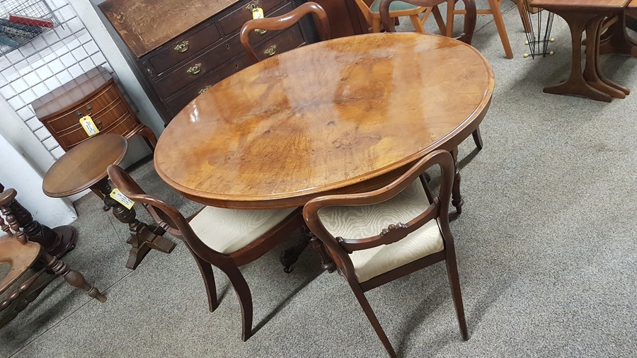 Antique Antique Walnut Table 