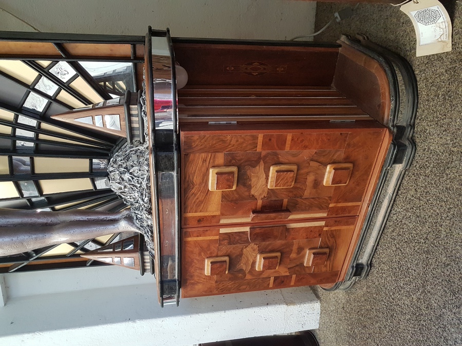 Antique Art Deco Style Cabinet 