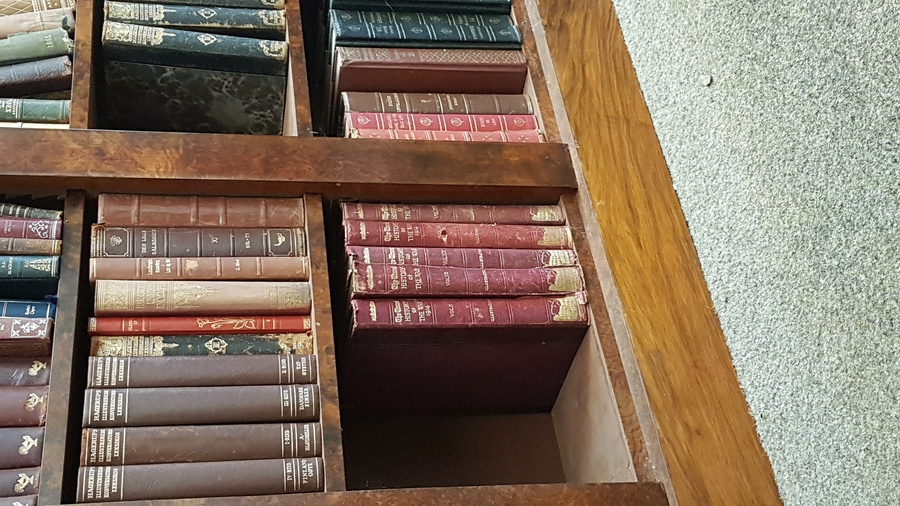 Antique Tall Victorian Bookcase 