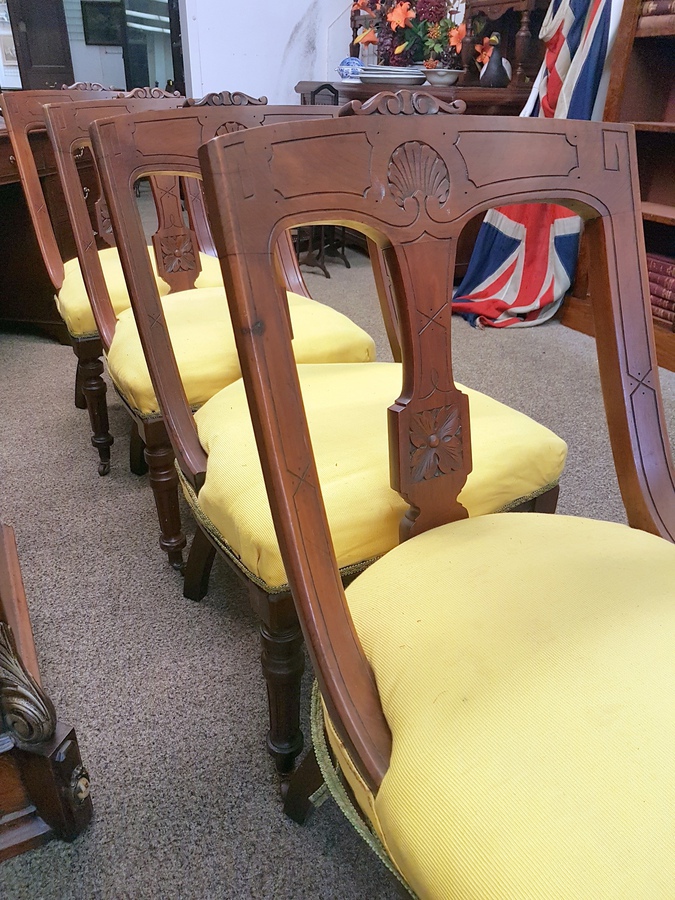 Antique 4 Dining Chairs