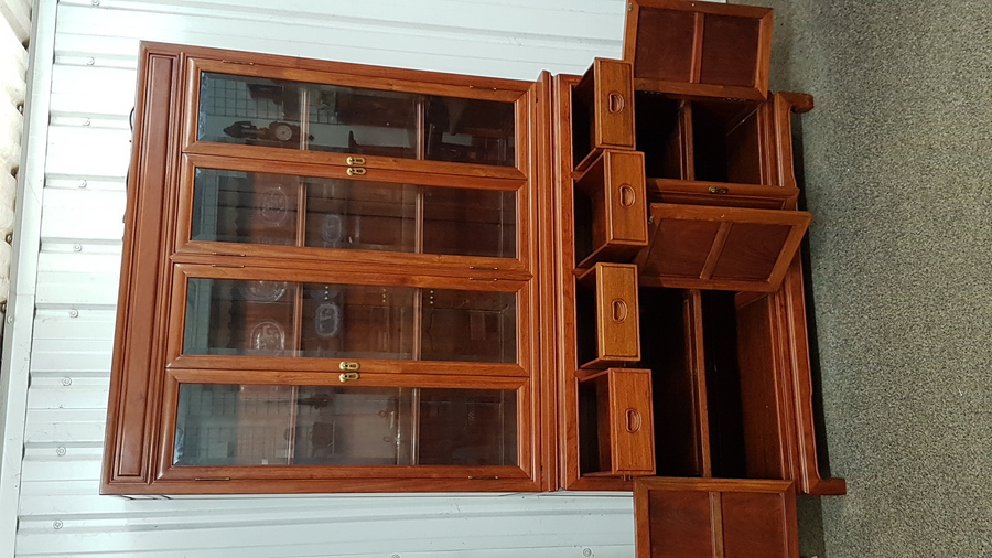 Antique Chinese Display Cabinet 