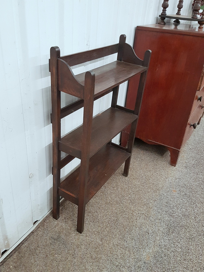 Antique Small Bookcase Shelves