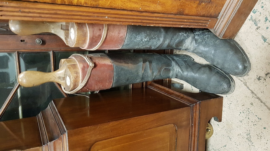Antique Pair of Leather Boots