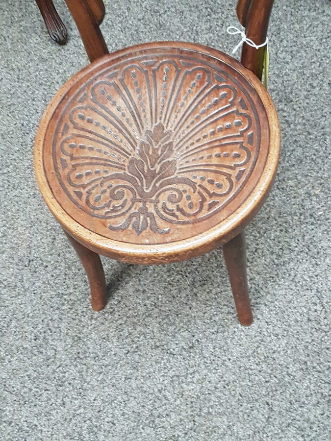 Antique Childs Bentwood Chair