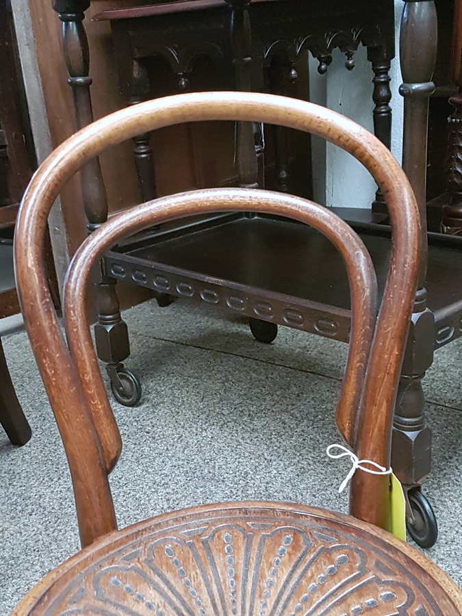 Antique Childs Bentwood Chair