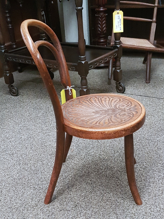 Antique Childs Bentwood Chair