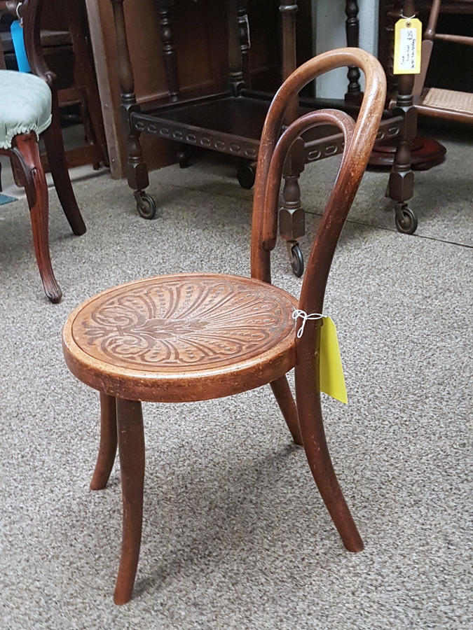 Antique Childs Bentwood Chair