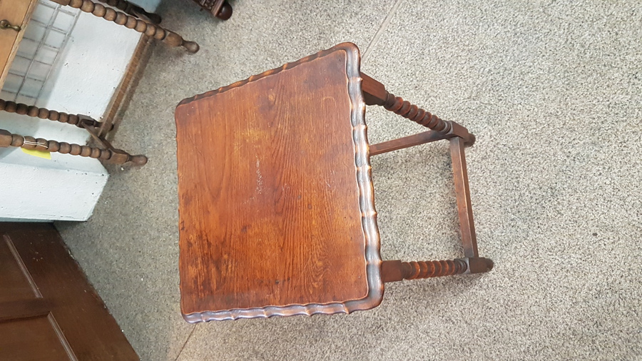 Antique Edwardian Oak Table 