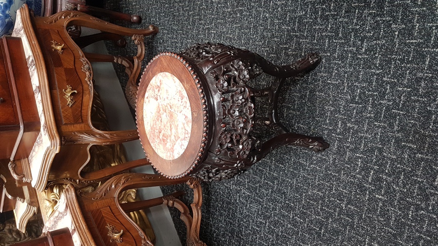 Antique Chinese Urn Stand 