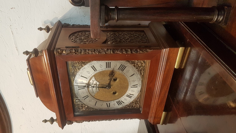 Antique Antique London Maker Bracket Clock 