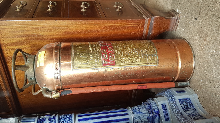 Antique Antique Fire Extinguisher 