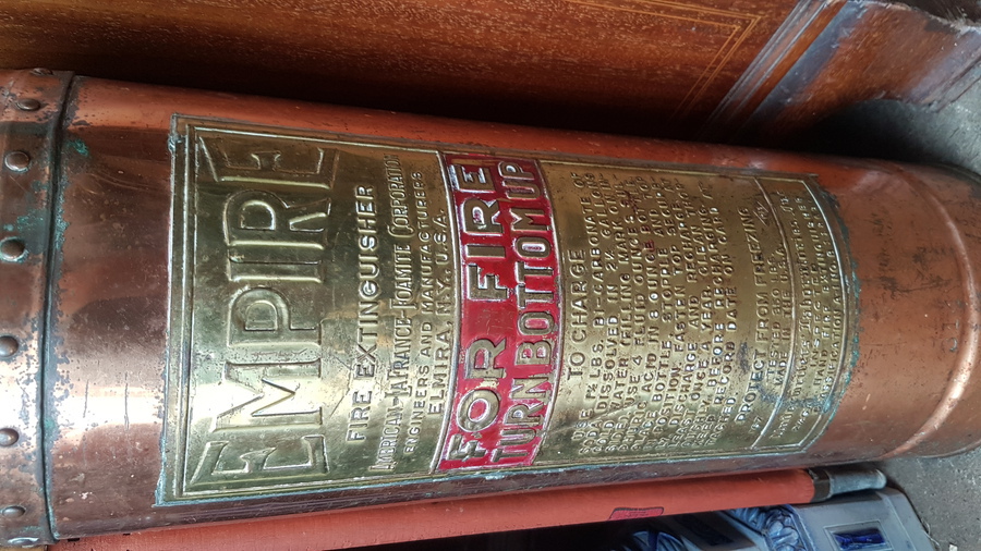 Antique Antique Fire Extinguisher 