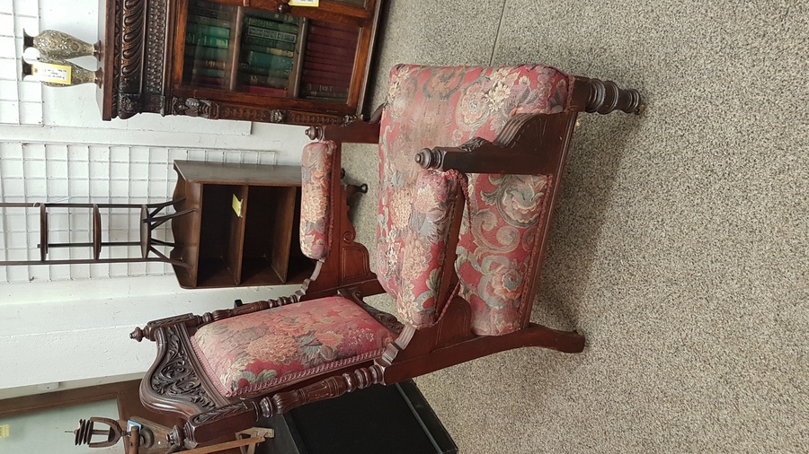 Antique Large Edwardian Chair 