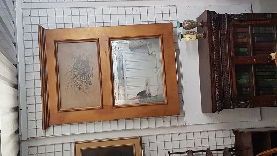 Large Antique Mirror