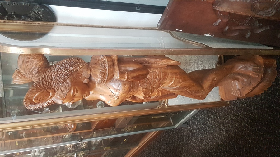 Antique Fantastic Carved Figure