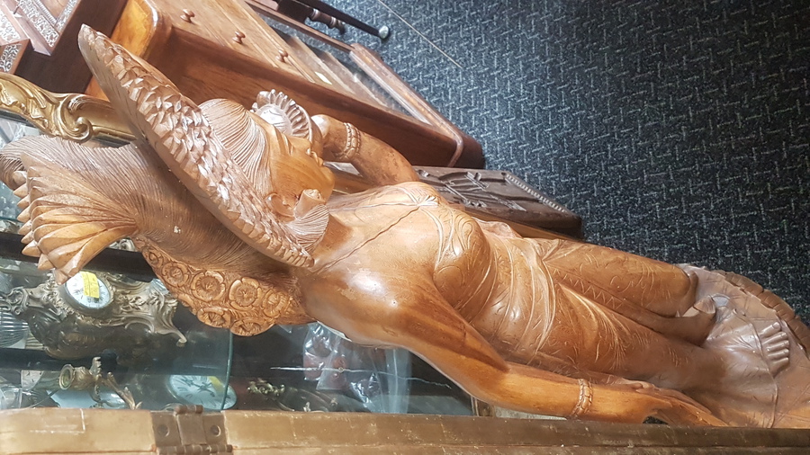 Antique Fantastic Carved Figure