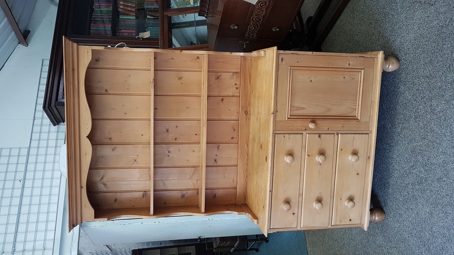 Antique Small Pine Dresser 