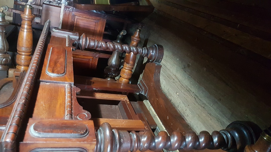 Antique Antique Console Hall Table