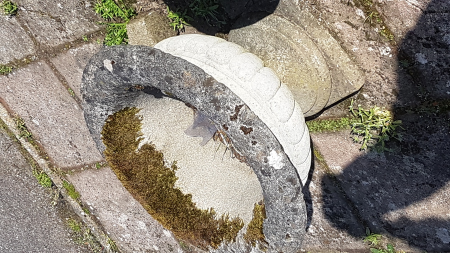 Antique Stone Garden Urn