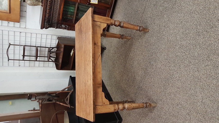 Antique Pine Side Table 