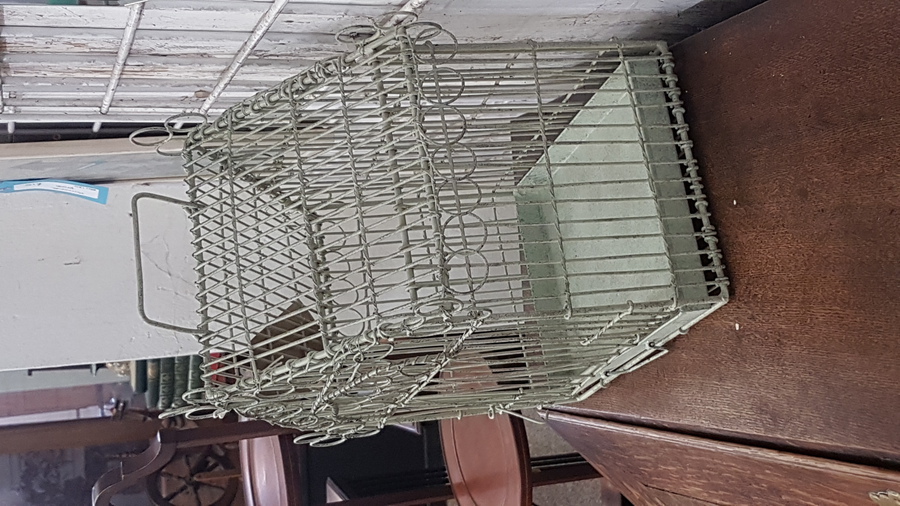 Antique Small Vintage Bird Cage 