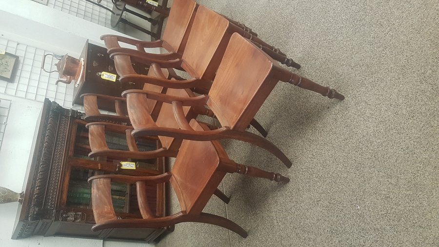 Antique 6 Antique Dining Chairs 