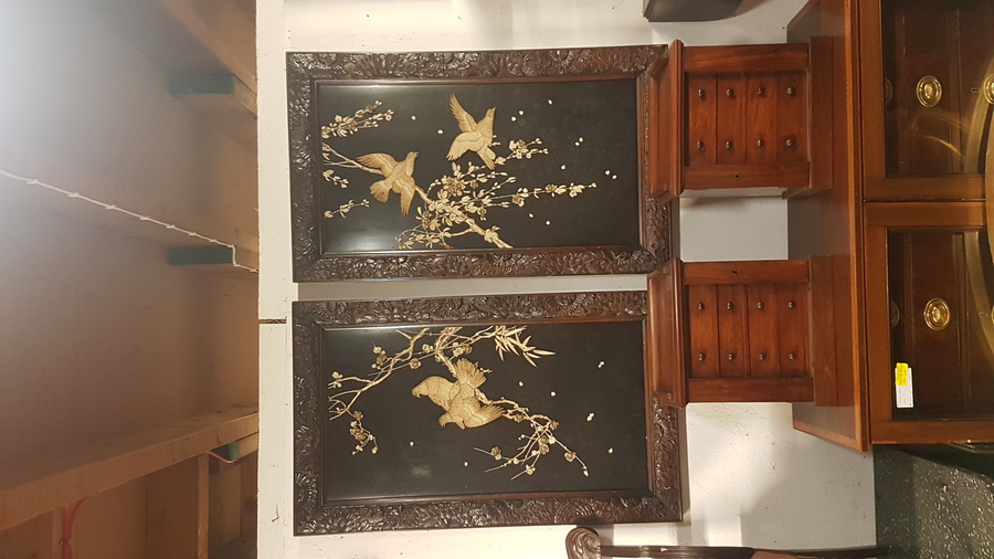 Pair of Oriental Panels