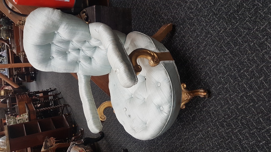 Antique Antique Gilt Armchair 