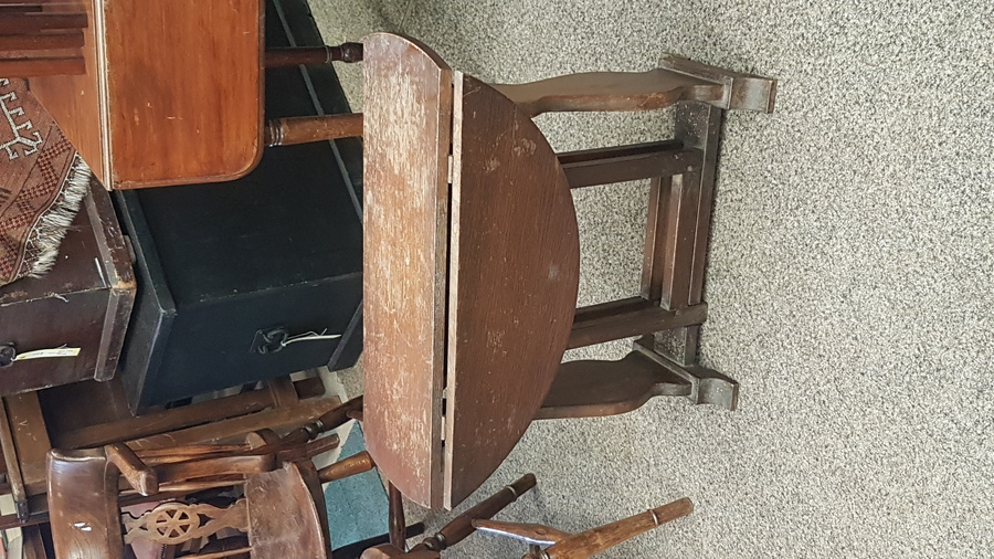 Antique Gate Leg Coffee Table 