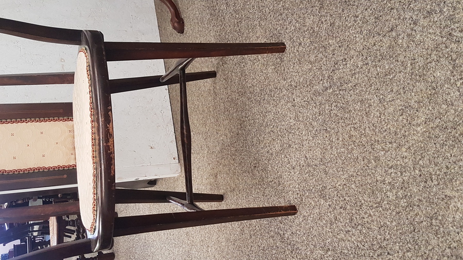 Antique Art Nouveau Chair 
