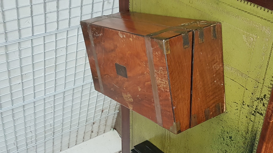 Antique Large Antique Writing Slope Box