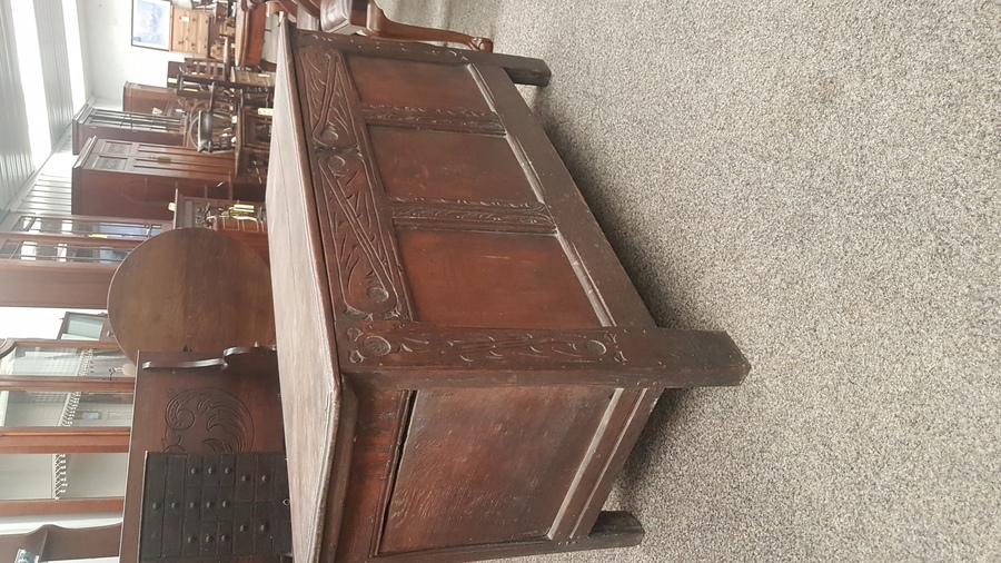 Antique Antique Georgian Cofffer Chest Box