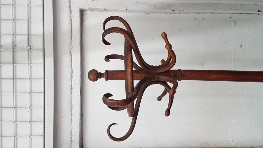 Antique Bentwood Hall Stand 