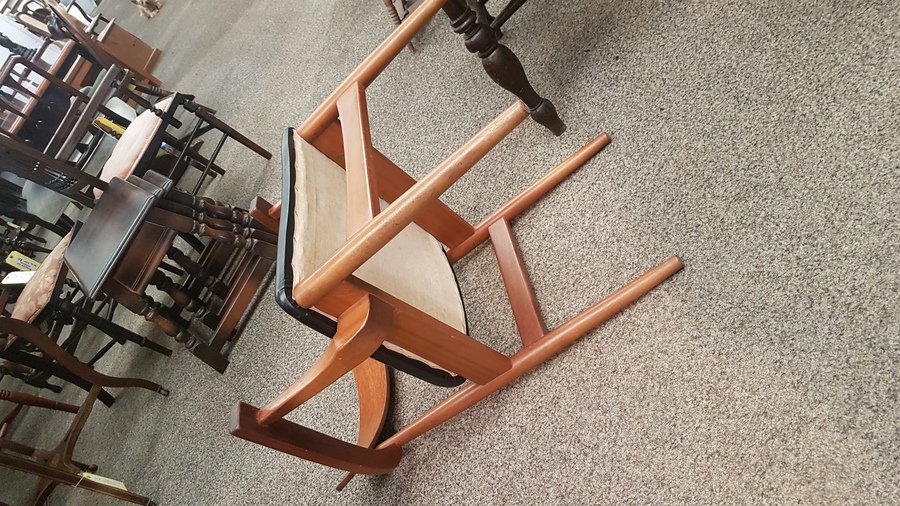 Antique Retro Teak Chair