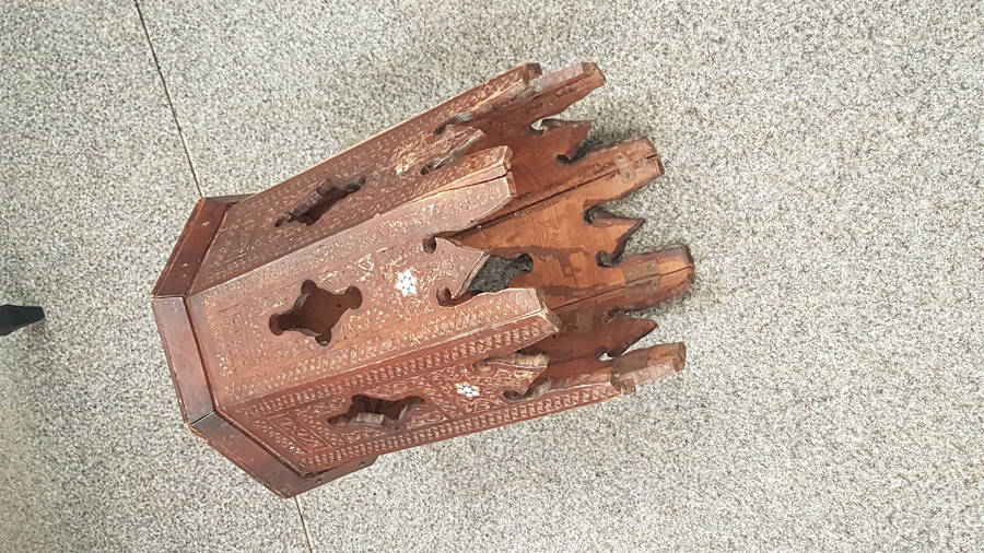 Antique Antique Pair of Small Indian Tables