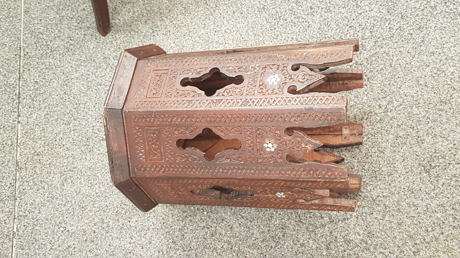 Antique Antique Pair of Small Indian Tables