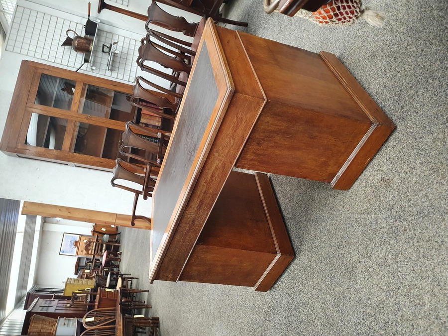 Antique Antique Oak Writing Desk