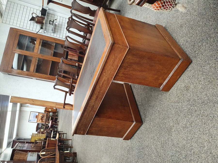 Antique Antique Oak Writing Desk