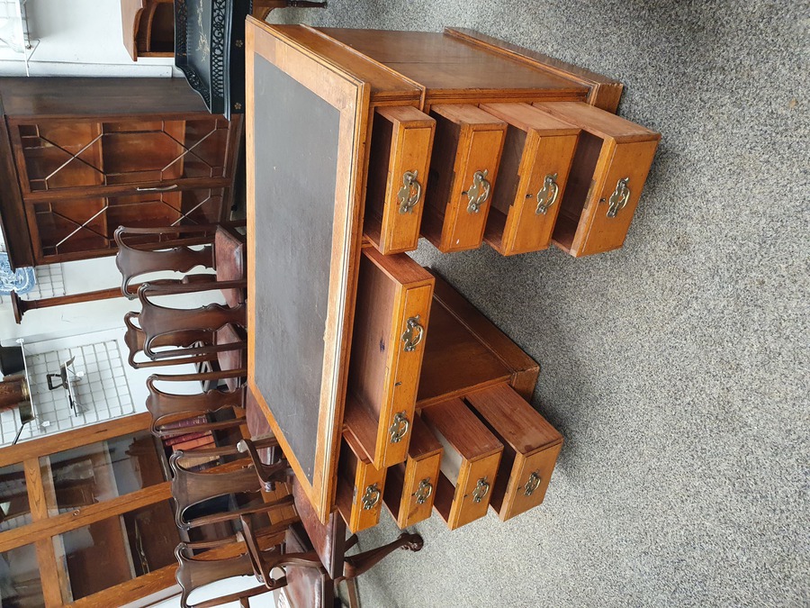 Antique Antique Oak Writing Desk