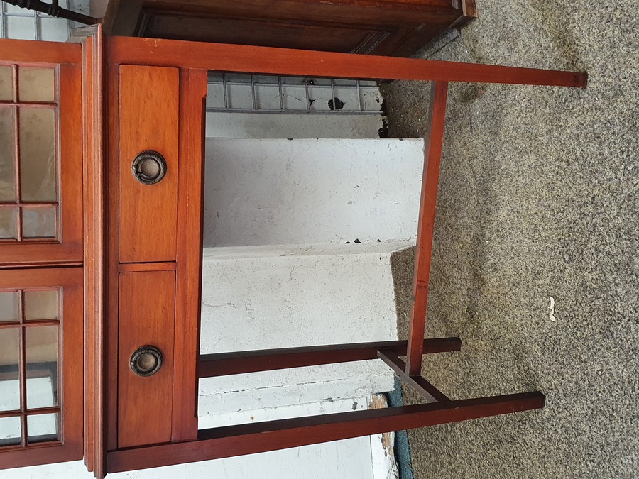 Antique Antique Edwardian Display Cabinet 
