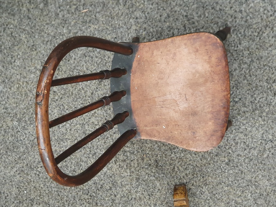 Antique Antique Childs Chair 