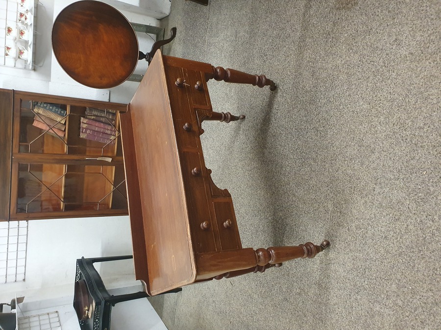 Antique Antique Victorian Writing Dressing Table Desk