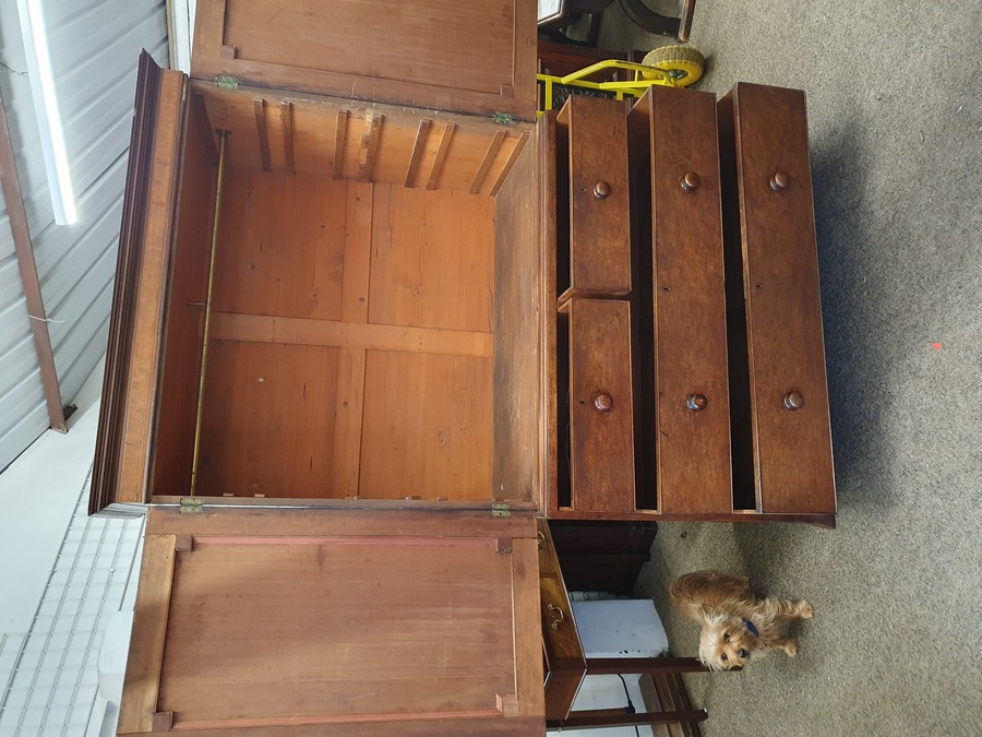 Antique Antique Gentleman's Wardrobe 