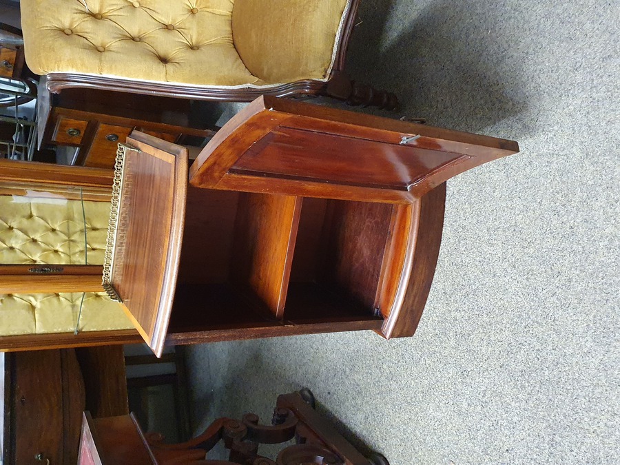 Antique Good Antique Bedside Cabinet 