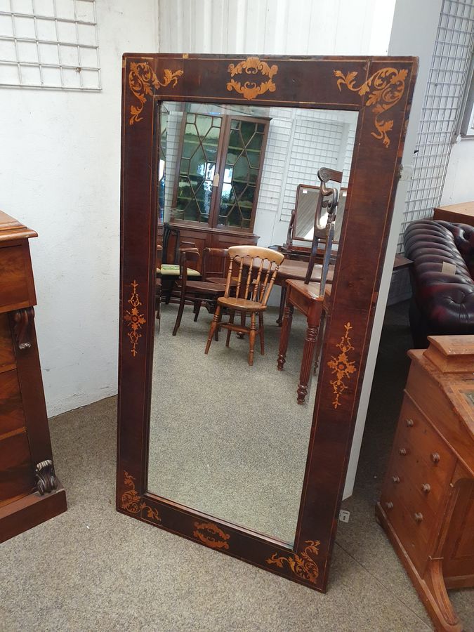 Antique Antique Victorian Mirror 