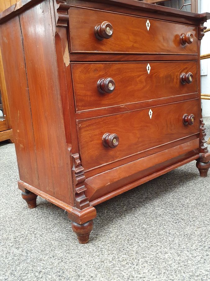 Antique Small Antique Chest of Drawers 