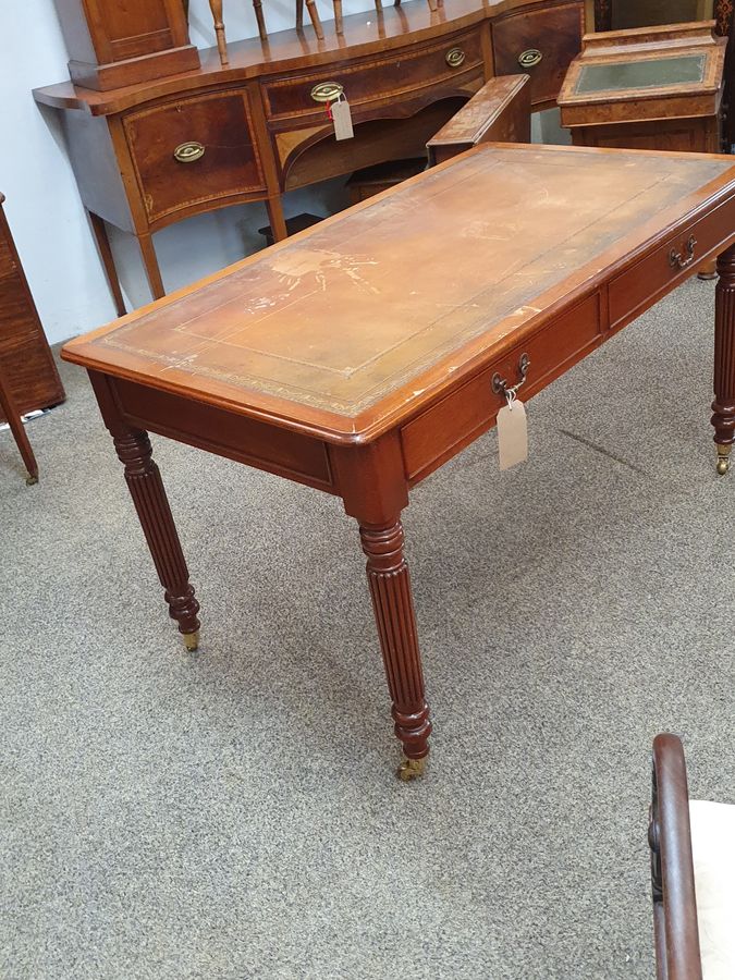 Antique Vintage Writing Table Desk 
