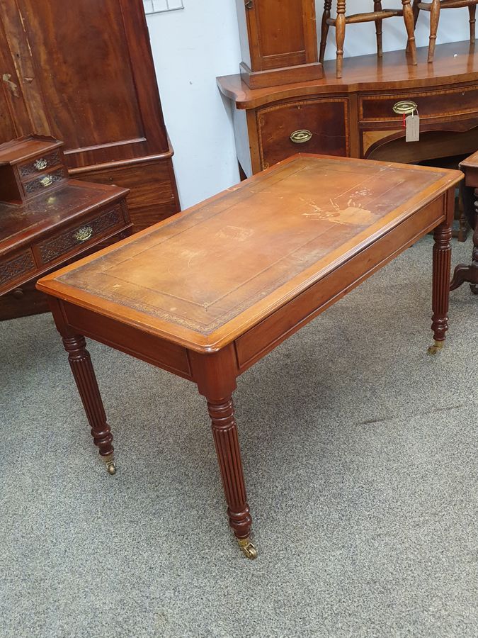 Antique Vintage Writing Table Desk 