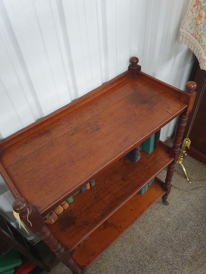 Antique Antique Oak Buffet Side Table
