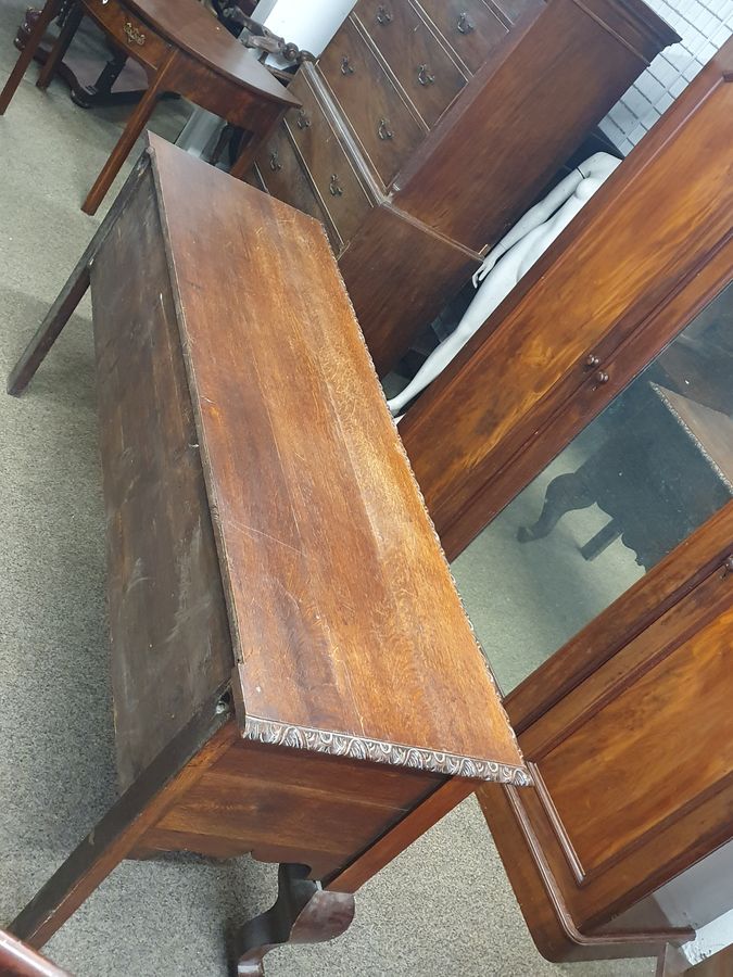 Antique Antique Oak Greenman Dresser Sideboard Hall Table